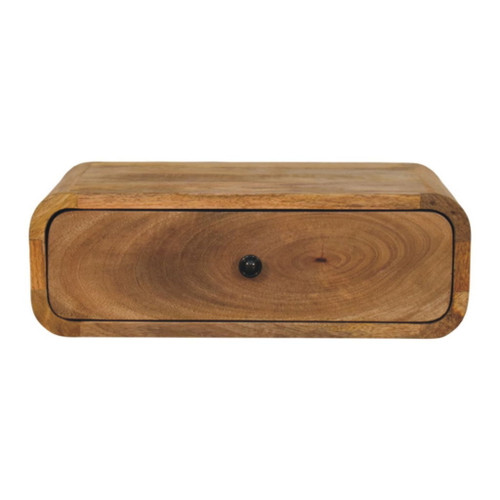 Avora - Wall Mounted 1 Drawer Nightstand - Beige