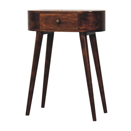 Albion - Mini Bedside Table - Walnut