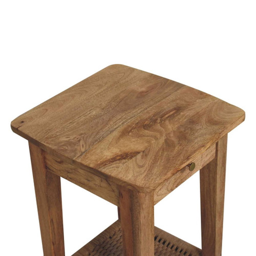 Rope End Table - Brown