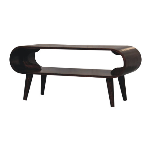Amaya - Wooden Coffee Table - Walnut