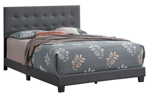 Caldwell - Queen Bed - Dark Gray