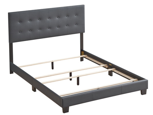 Full Bed Stylish Contemporary - Dark Gray