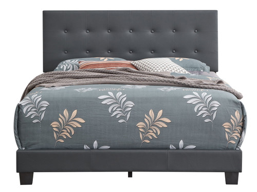 Full Bed Stylish Contemporary - Dark Gray