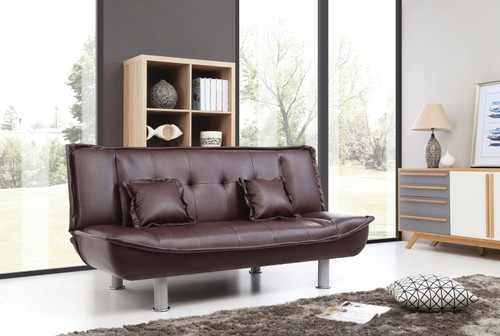 Lionel - Sofa Bed - Burgundy