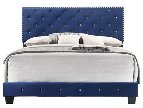 Suffolk - Full Bed - Navy Blue