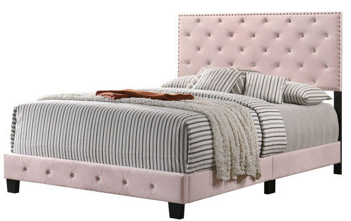 Suffolk - King Bed - Pink
