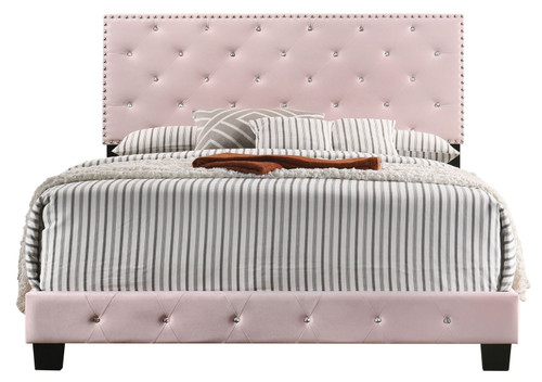 Suffolk - King Bed - Pink