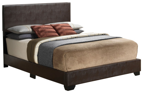 Aaron - King Bed - Brown