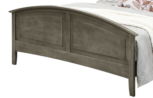 King Bed With Versatile Design Stylish - Gray
