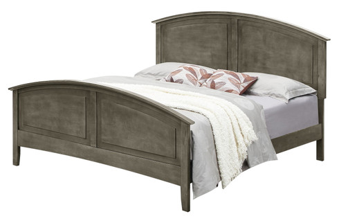 King Bed With Versatile Design Stylish - Gray