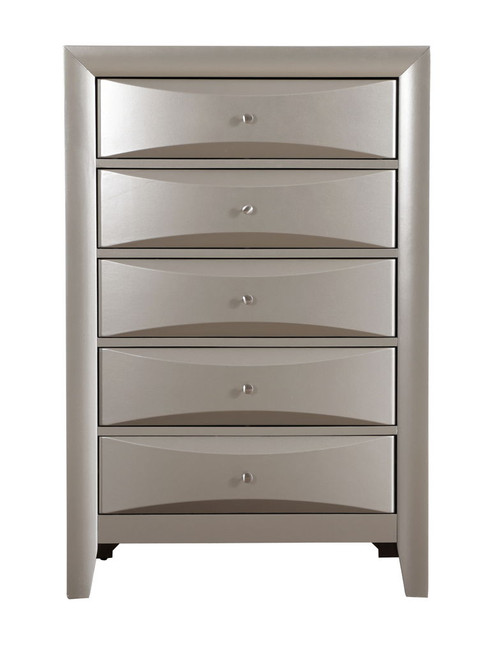 Marilla - Chest - Silver Champagne