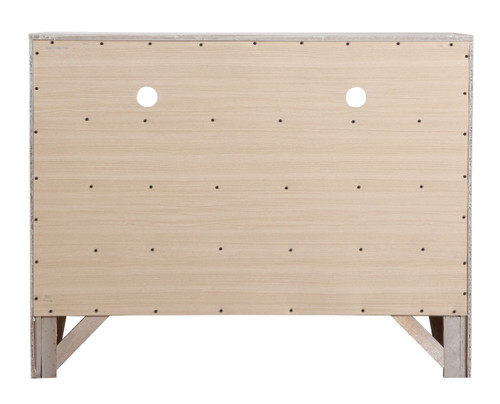 Marilla - Media Chest - Silver Champagne