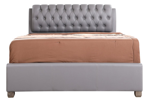 Marilla - King Bed - Gray