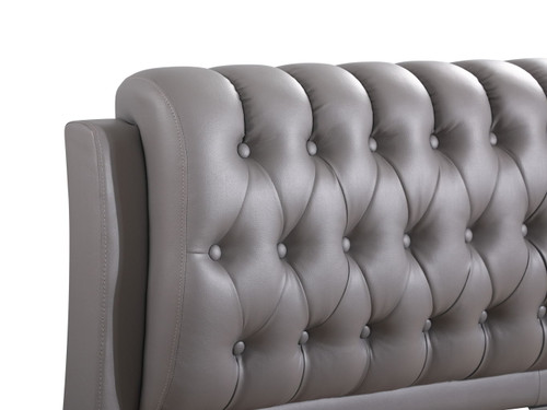 Marilla - Twin Bed - Gray