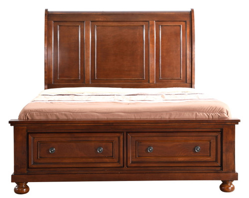Meade - Queen Bed - Cherry