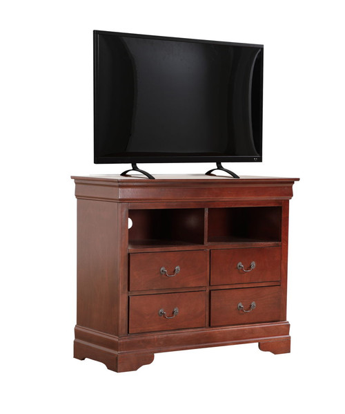 TV Media Chest - Cherry