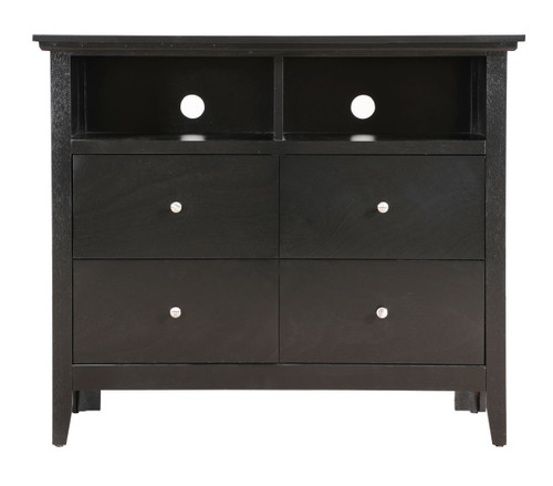 Charming TV Media Chest - Black