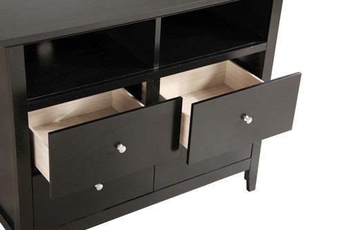 Charming TV Media Chest - Black