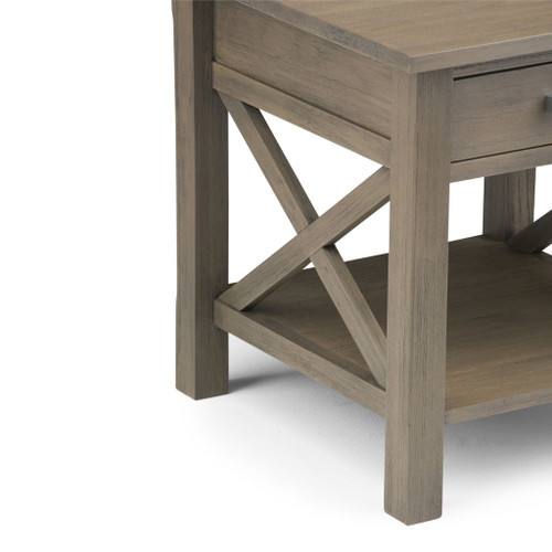 Kitchener - End Table - Farmhouse Gray