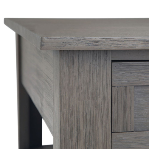Monroe - Square Coffee Table - Farmhouse Gray