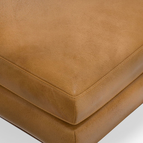 Morrison - Large Rectangular Ottoman - Sienna