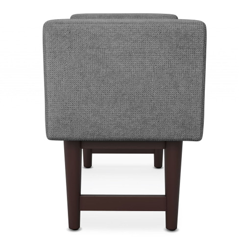 Scott - Small Ottoman Bench - Pewter Gray