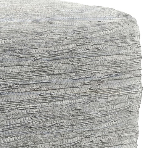 Fredrik - Square Pouf - Cream