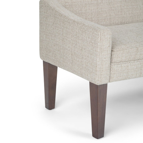 Parris - Upholstered Bench - Platinum