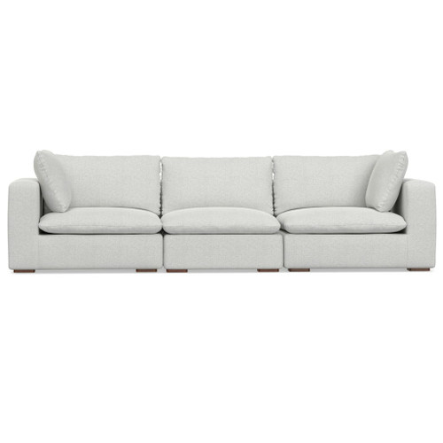 Jasmine - 3 Seater Sofa - Gray