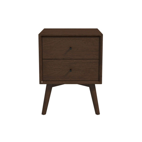 Caroline - Night Stand 2 Drawer - Dark Brown