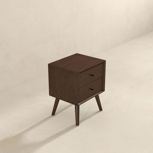 Caroline - Night Stand 2 Drawer - Dark Brown