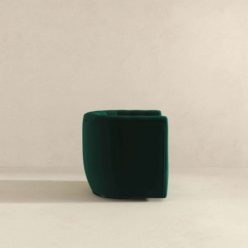 Delaney - Swivel Stylish Chair - Green