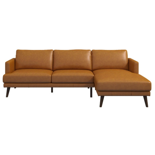Lore - Right Facing L-Shaped Sectional - Tan