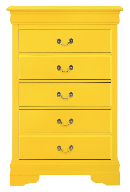Louis Phillipe - Chest - Yellow