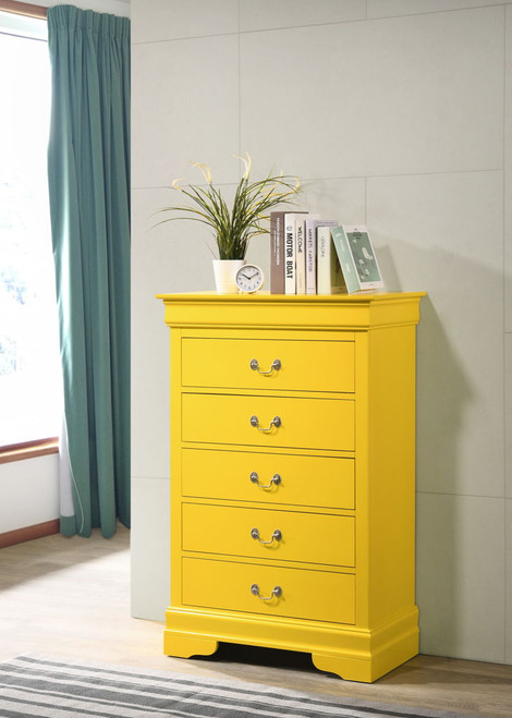 Louis Phillipe - Chest - Yellow