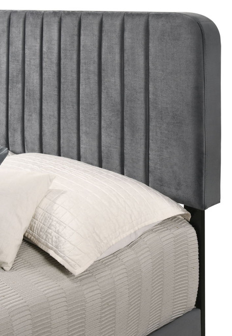 Lodi - King Bed - Gray