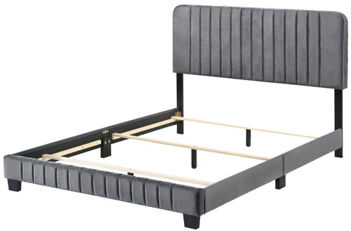 Lodi - King Bed - Gray