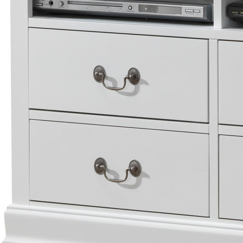 Charming Media Storage Unit - White