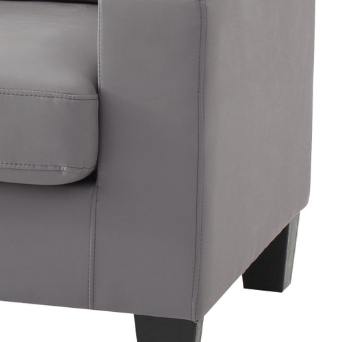 Modern Sofa With Casual Elegance - Gray