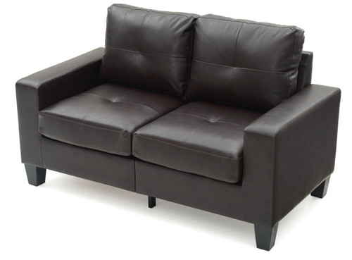 Modular Loveseat - Dark Brown