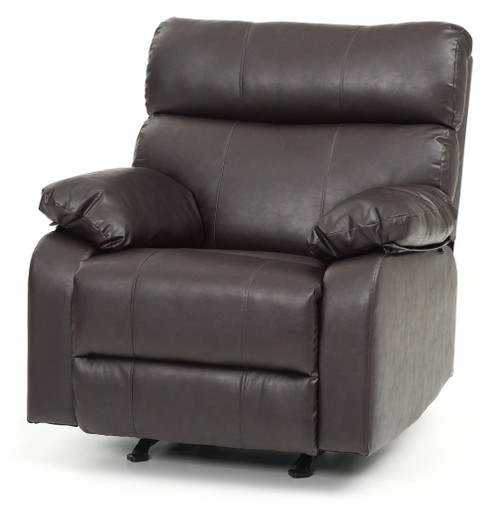 Rocker Recliner - Dark Brown