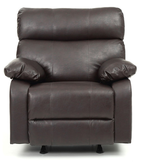 Rocker Recliner - Dark Brown