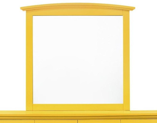 Elegant Wall Mirror - Yellow