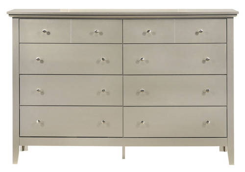 Elegant Casual Dresser - Silver Champagne