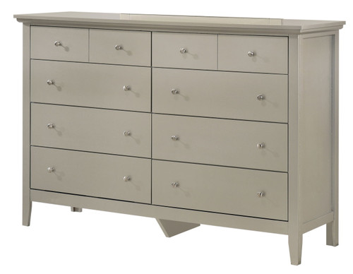 Elegant Casual Dresser - Silver Champagne