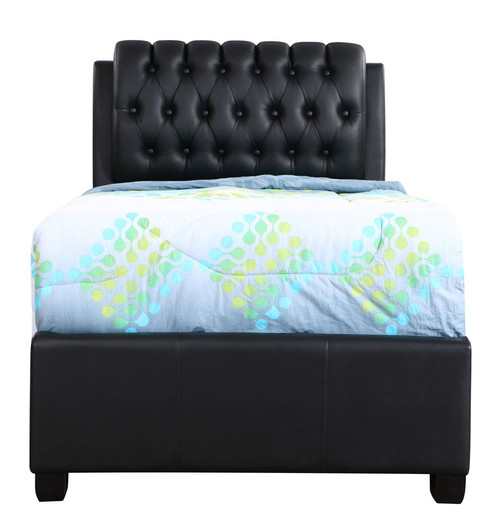 Marilla - Twin Bed - Black