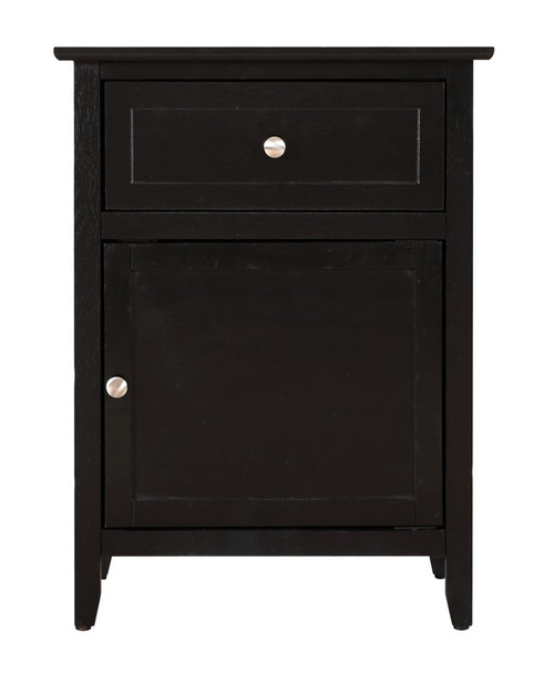 Izzy - Nightstand For Modern Spaces - Black