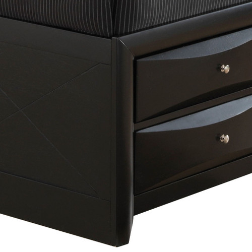 Marilla - Queen Storage Bed - Black