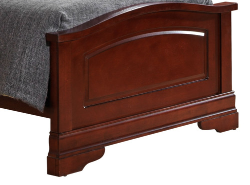 Twin Bed Traditional Charming - Cherry