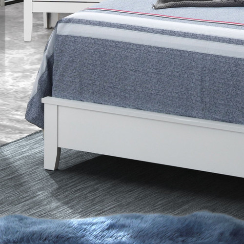Primo - Queen Bed - White